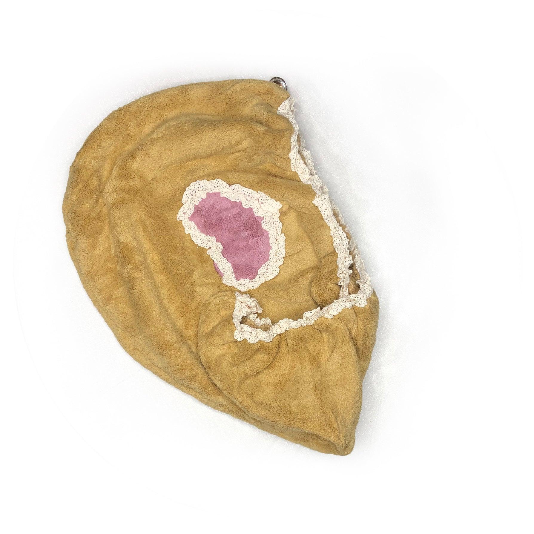 TOALLA CABELLO MICROFIBRA CORAZON LUJO 59X27CM 5C - 911hairco