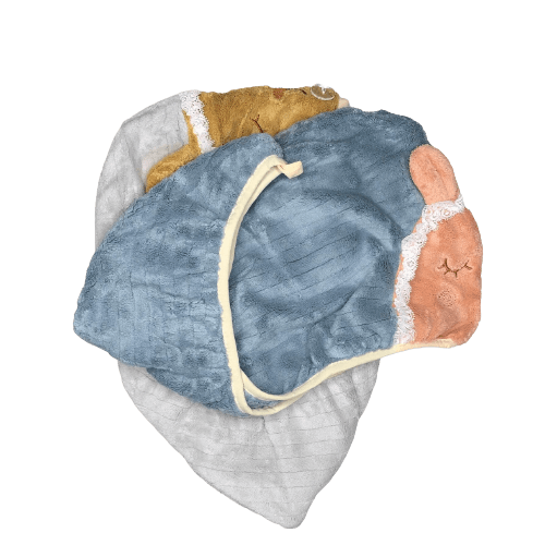 Toalla Cabello Microfibra Oso