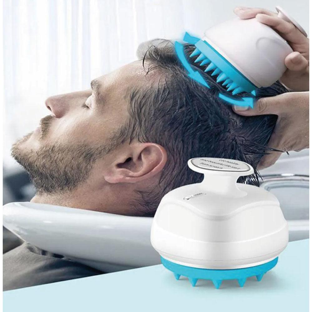 MASAJEADOR DE CUERO CABELLUDO ELECTRICO RECARGABLE - 911hairco