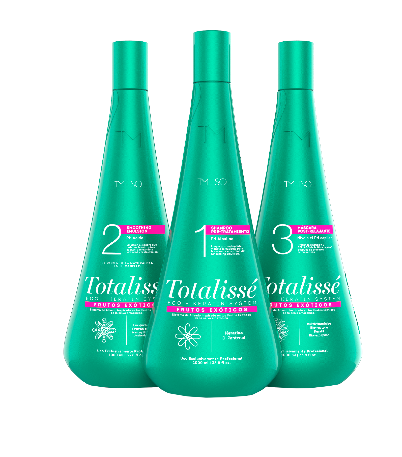 Kit Eco Keratina Totalissé 1 LT